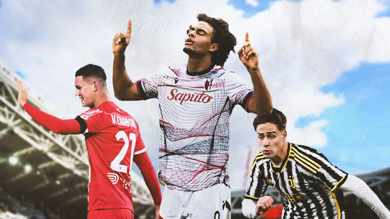 Liga Italia - Pemain Muda Liga Italia: Valentin Carboni, Joshua Zirkzee, Kenan Yildiz