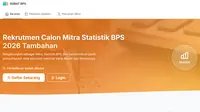 Cek Syarat Jadi Mitra BPS untuk Sensus Ekonomi 2026