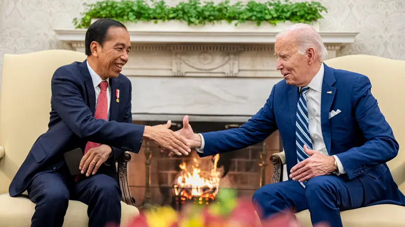 Bertemu Jokowi, Joe Biden Apresiasi Keketuaan Indonesia di ASEAN 2023 -  Bisnis Liputan6.com