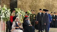 Momen Prabowo Beri Penghormatan Terakhir untuk 3 Prajurit TNI yang Gugur di Lebanon