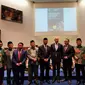 Menteri Agama RI Lukman Saifuddin (kelima dari kiri) dalam Konferensi Internasional Kedua mengenai Islam Moderat di Belanda. (kredit: KBRI Den Haag)