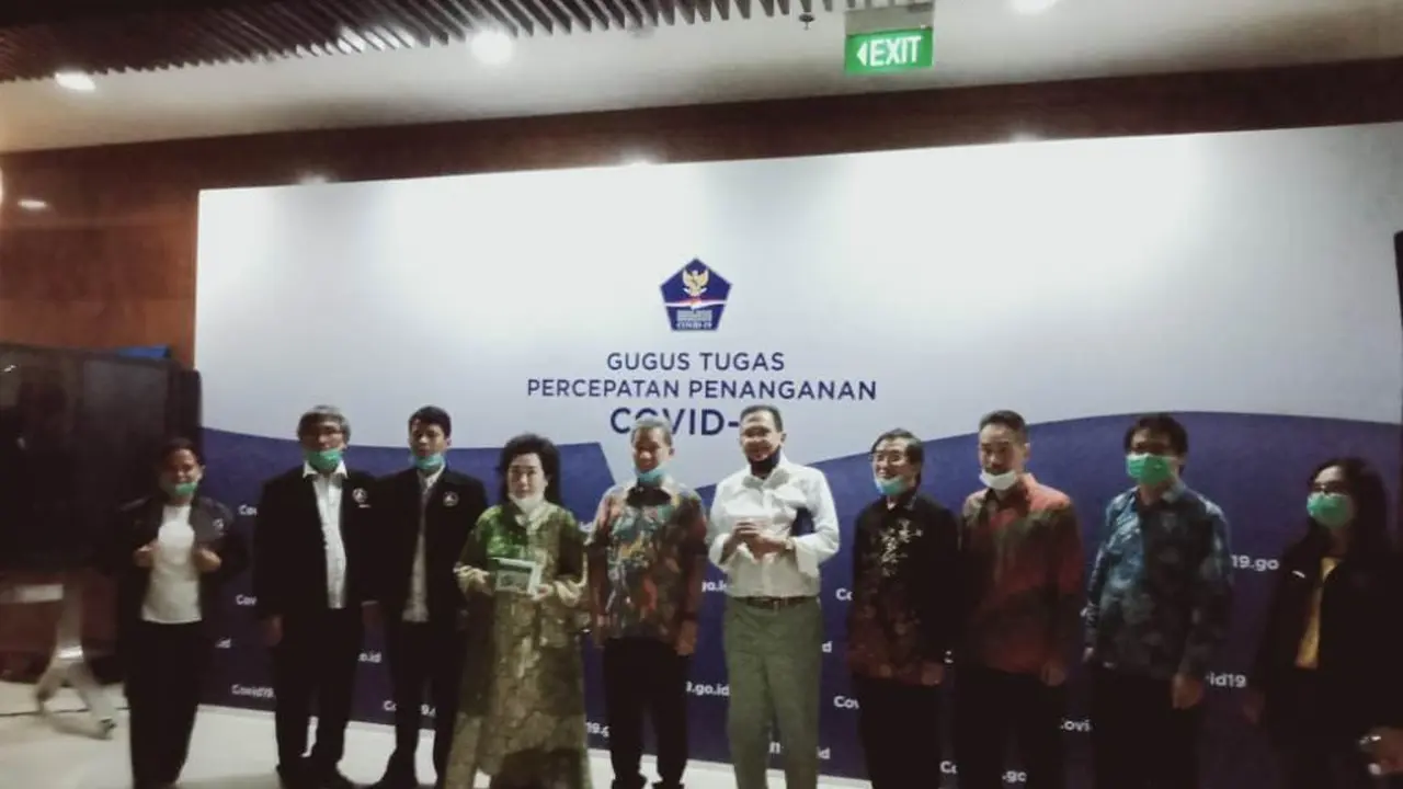 Jokowi Center dan Diaspora Indonesia Network China Beri Bantuan ke BNPB