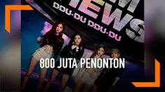 BLACKPINK kembali mencetak rekor! Video klip mereka DDU-DU DD-DU berhasil ditonton 800 juta kali di Youtube.