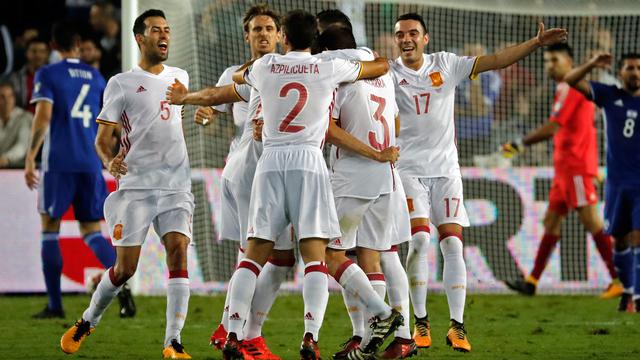 Spanyol Menang Tipis atas Israel
