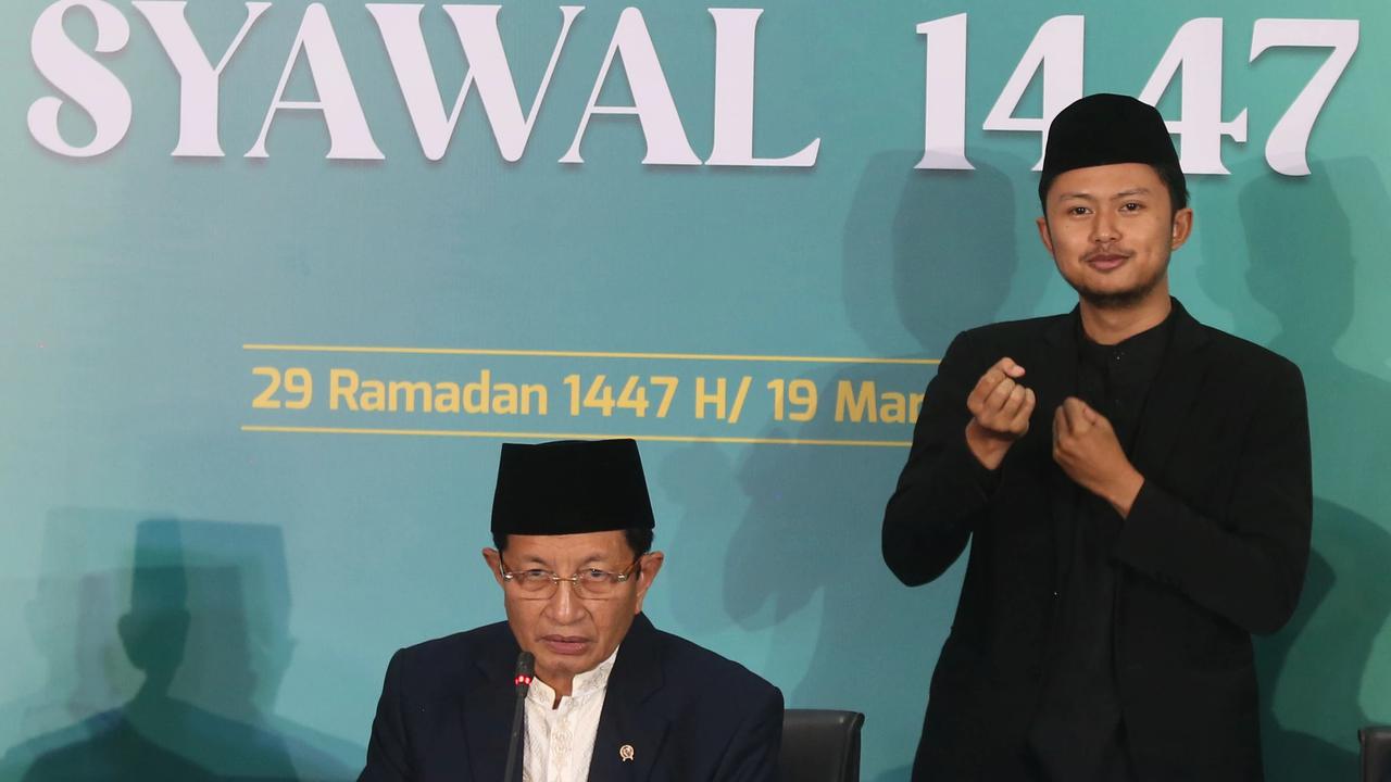 FOTO: Pemerintah Tetapkan Idulfitri 2026 Jatuh pada 21 Maret