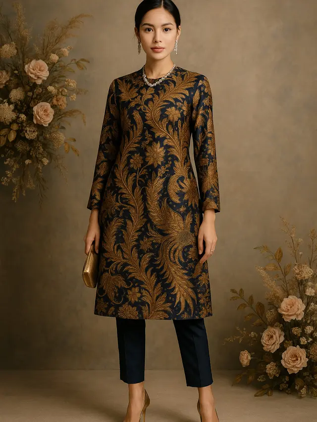 Model Tunik Batik untuk Pesta 2025