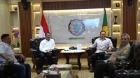 Menteri Pertanian (Mentan) Andi Amran Sulaiman dan Ketua Majelis Permusyawaratan Rakyat (MPR RI), Bambang Soesatyo (Bamsoet)/Istimewa.