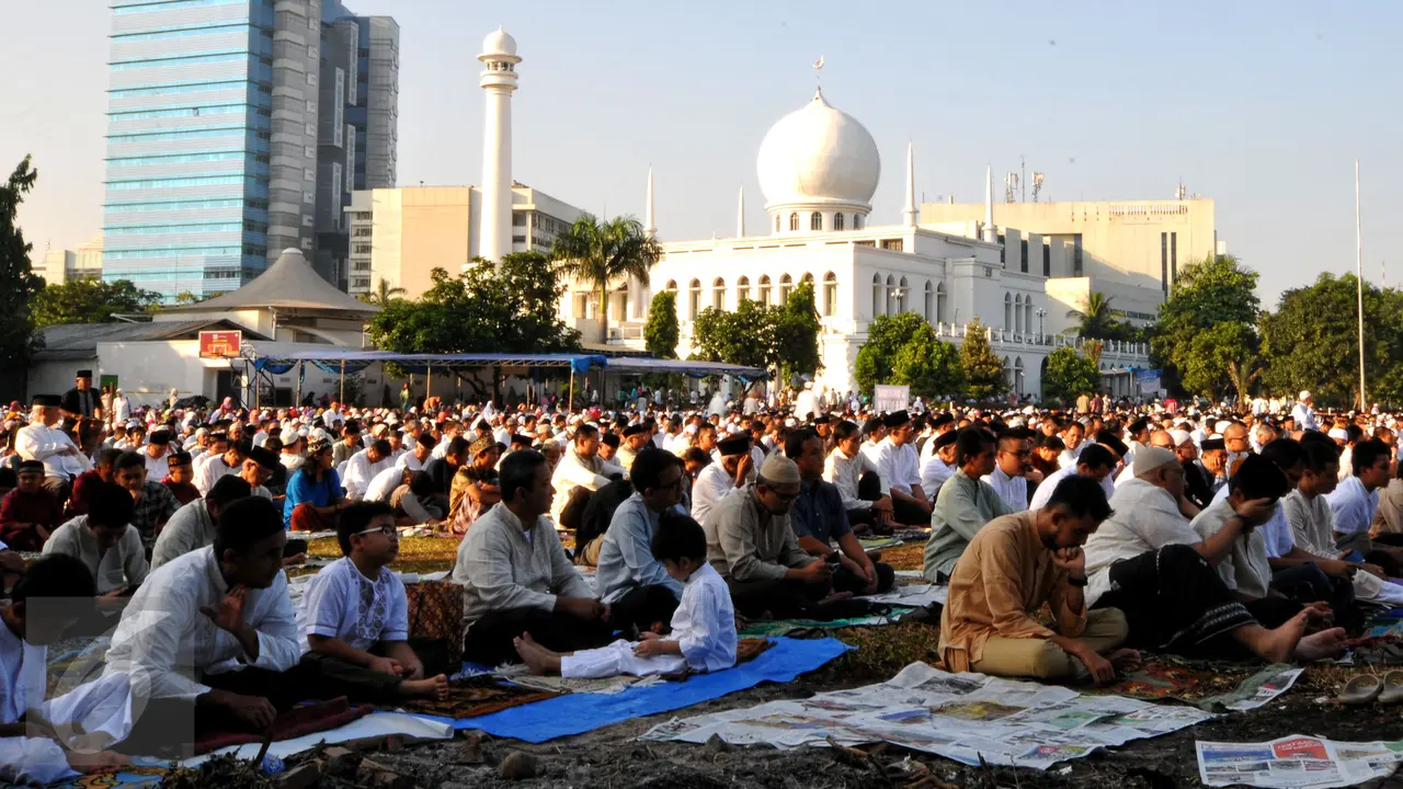 20150717-Salat Id di Masjid Agung Al Azhar-Jakarta