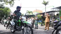 Wali Kota Probolinggo Habib Hadi Zainal Abidin serahkan hibah 29 unit motor trail kepada Kodim 0820 Probolinggo (Istimewa)