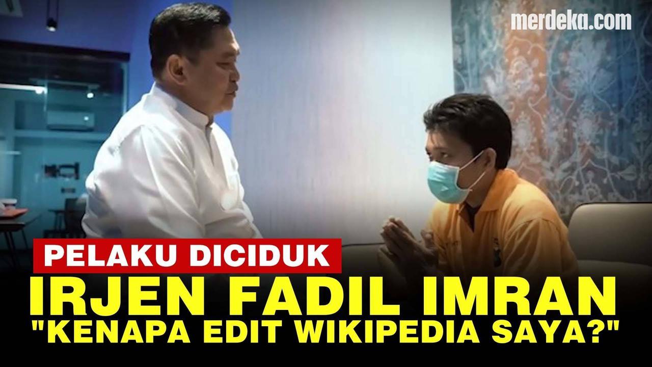 VIDEO: Irjen Fadil Lepas Baju Tahanan Pengedit Biodatanya "Tak Tangkap Ferdy Sambo"