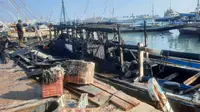Kronologi 2 Perahu Nelayan di Lampung Hangus Terbakar, Kerugian Rp400 Juta