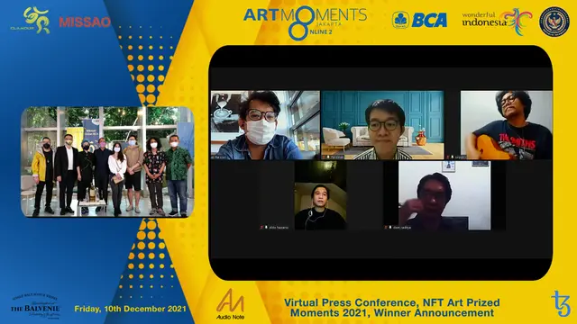 NFT Art Prized Moments 2021