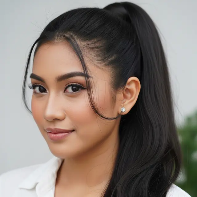 Gaya Rambut Panjang Wanita Anti Ribet