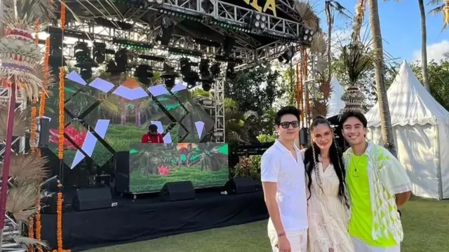 Potret kenangan manis Vidi Aldiano dan Luna Maya (Instagram/Luna Maya)
