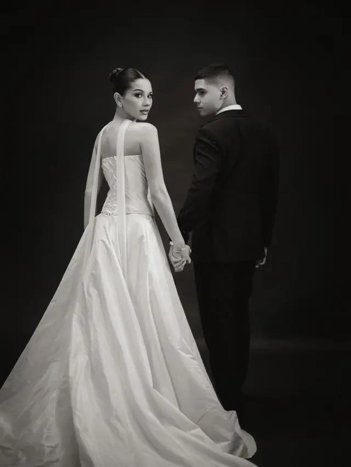Jelang Pernikahan, Ini Potret Prewedding Al Ghazali dan Alyssa dengan Tuxedo Hitam serta Gaun Putih yang Elegan
