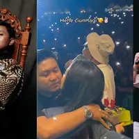 Penyanyi Denny Caknan baru saja genap 30 tahun pada 10 Desember lalu. Bertepatan pada hari lahirnya, ia mendapatkan kejutan dari istri tercinta, Bella Bonita. Berikut beberapa potretnya. [Instagram/bellabonita_r.a]