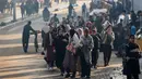 Gencatan senjata antara Israel dan Hamas di Jalur Gaza berlangsung selama tujuh hari terakhir. (MAHMUD HAMS/AFP)