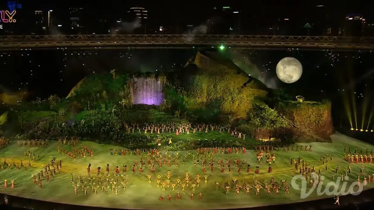 Tarian di pembukaan Asian Games 2018