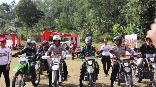 Trabas Kamtibmas cegah Karhutla di Pemalang. (Foto: Liputan6.com/Muhamad Ridlo)