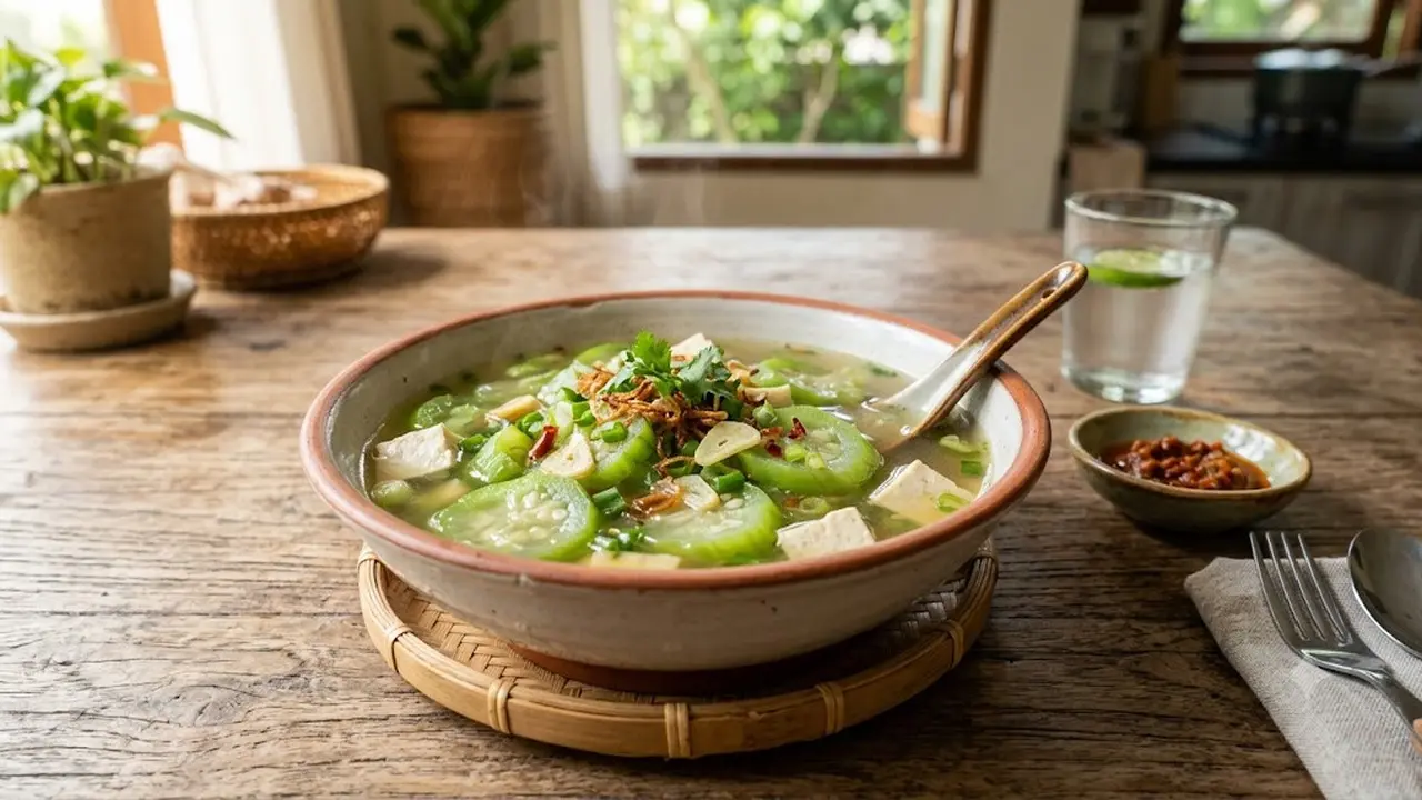 Resep Oyong Tahu Kuah Jahe