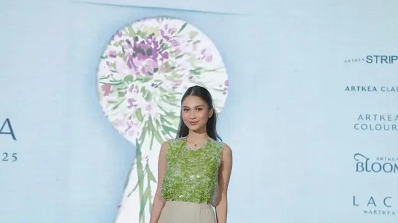 5 Artis Hadir di Artkea Annual Show 2025, Detail Menawan Pakai Outfit Brokat