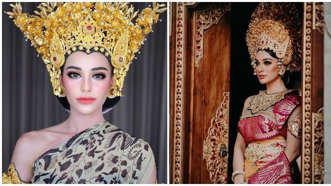 6 Gaya Nora Alexandra Saat Pakai Mahkota Putri Bali Cantik Memesona Hot Liputan6 Com
