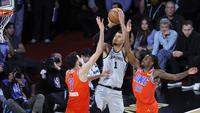 Hentikan Kecemerlangan Thunder, Spurs Tantang Knicks di Final NBA Cup 2025