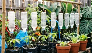 6 Cara Membuat Penyiram Tanaman Tetes dari Botol Air Mineral Bekas, Mudah dan Hemat