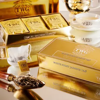Dari pucuk teh pilihan hingga aroma bunga yang lembut, TWG Tea White Tea Collection mengajak kita menikmati sisi paling sakral dari sebuah ritual minum teh. /Foto dok TWG.