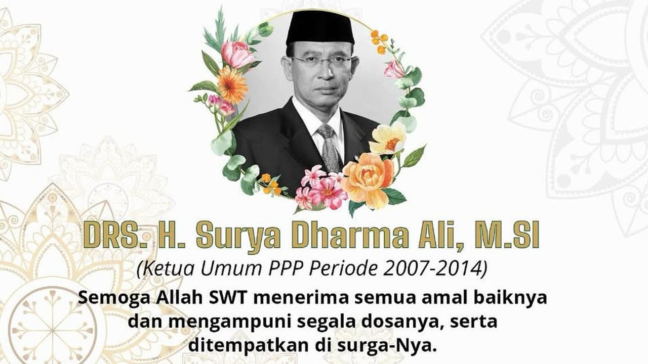 Suryadharma Ali akan Dimakamkan di Ponpes Miftahul'Ulum Bekasi Siang ini