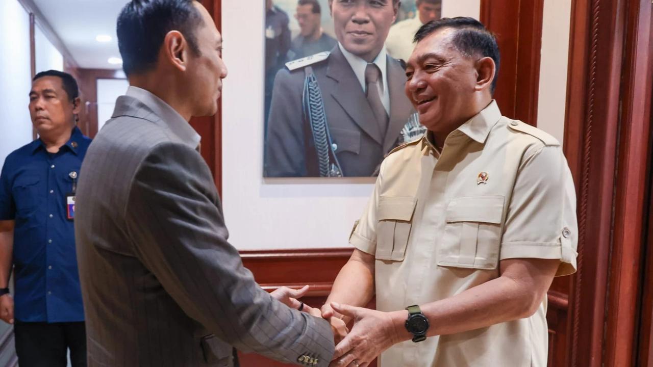 FOTO: AHY dan Menhan Perkuat Sinergi Infrastruktur dan Pertahanan