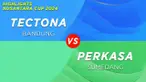 Berita video highlights Nusantara Cup 2024, Tectona Bandung mulai bangkit dan kalahkan Perkasa Sumedang dalam tiga set langsung pada Jumat (23/2/2024) malam WIB.