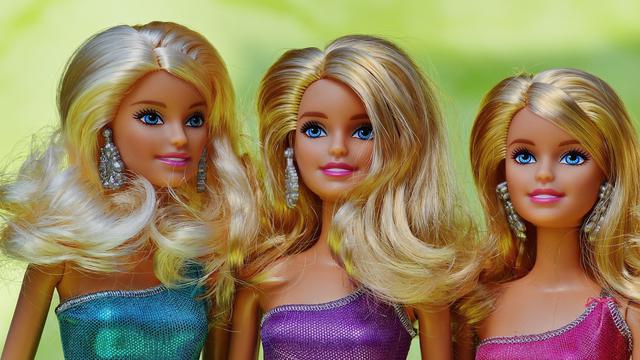 Ilustrasi boneka Barbie