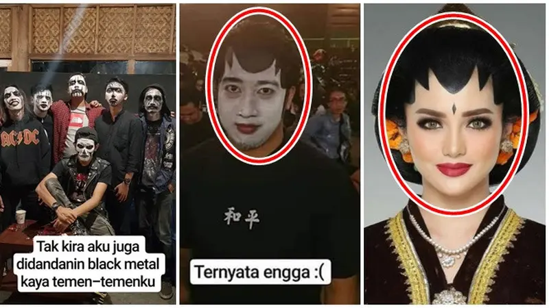 Potret Cowok Saat Didandani ala Cewek Ini Kocak Abis