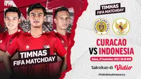 Link Live Streaming Curacao vs Indonesia di Vidio, Selasa 27 September 2022. (Sumber : dok. vidio.com)
