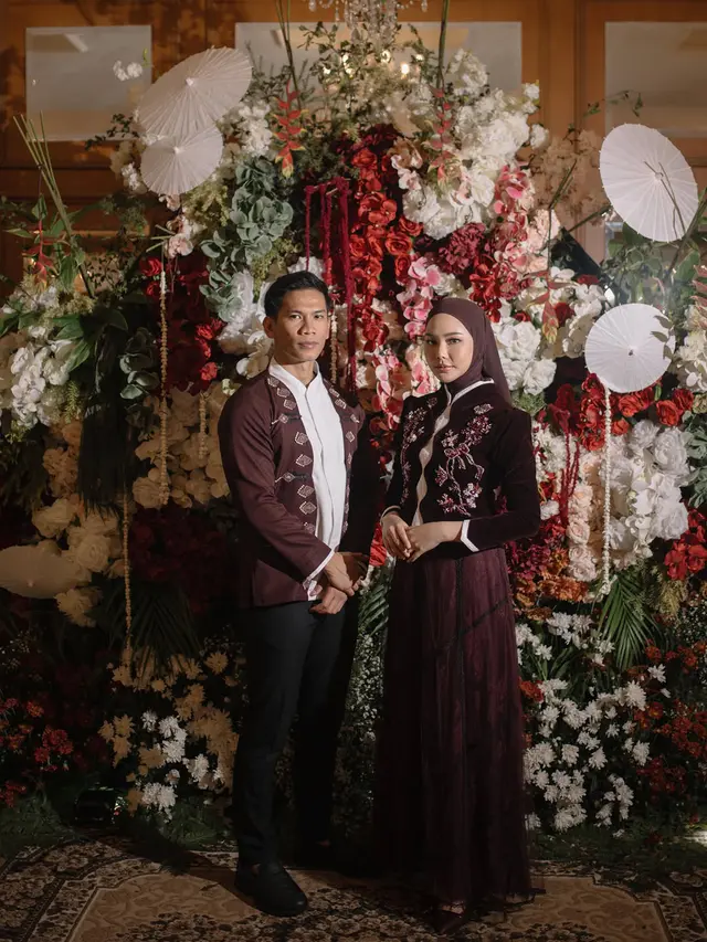 Model Dress Dara Arafah saat Lamaran