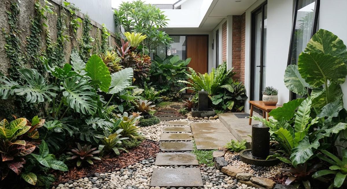 9 Ide Taman Estetik yang Hemat Air, Tetap Hijau tanpa Banyak Penyiraman