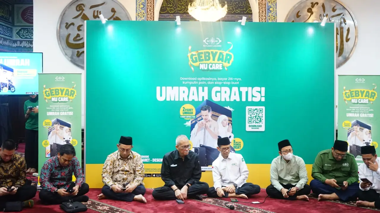 NU Care-LAZISNU PBNU menggelar kegiatan ‘Soft Launching Aplikasi NU Care-LAZISNU: Zakat, Infak dan Sedekah Digital’ di Masjid Cut Meutia, Menteng, Jakarta Pusat, Kamis (4/04/2024) (Istimewa)