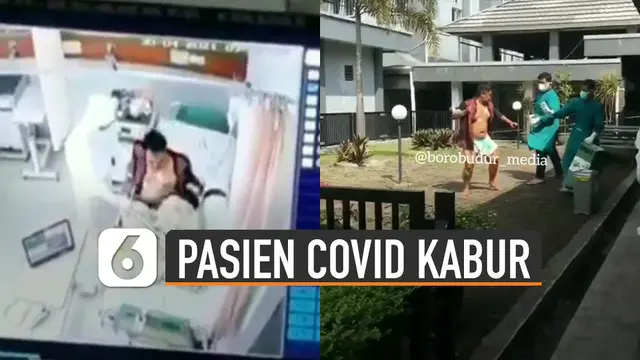 Beredar video seorang pasien Covid-19 mencoba kabur dari rumah sakit hingga mengeluarkan jurus silat ke petugas.