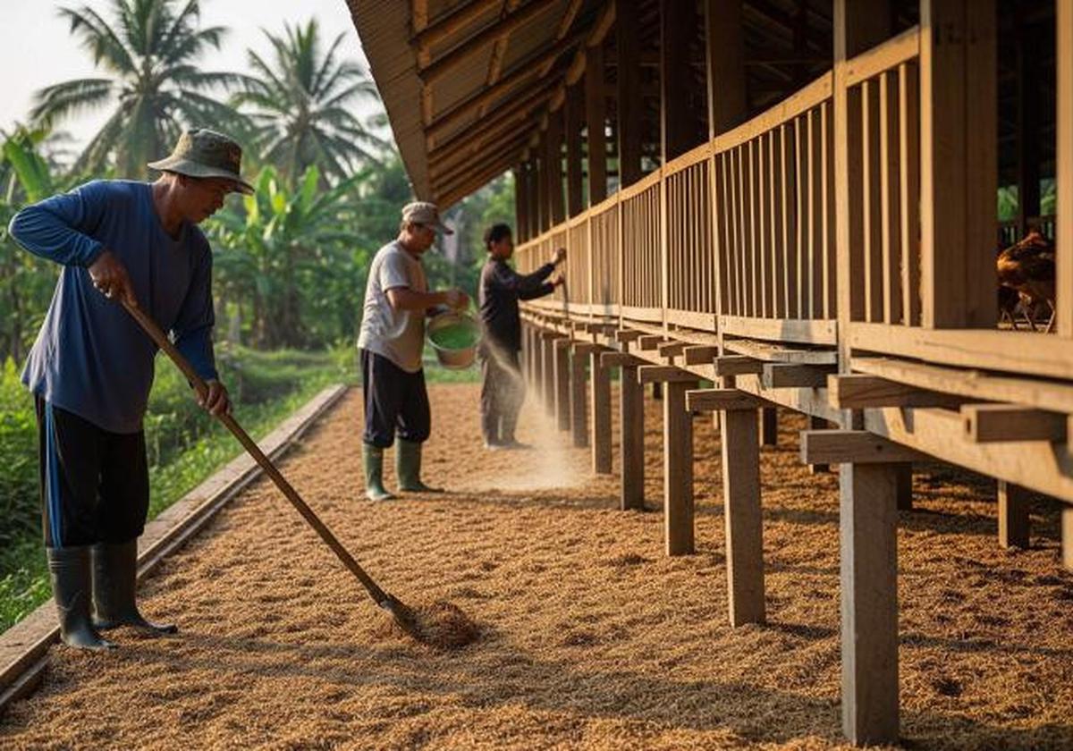 Cara Membuat Sarang Bertelur yang Disukai Ayam Kampung agar Produktivitas Optimal