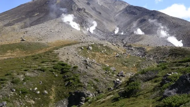 Gunung Asahidake.