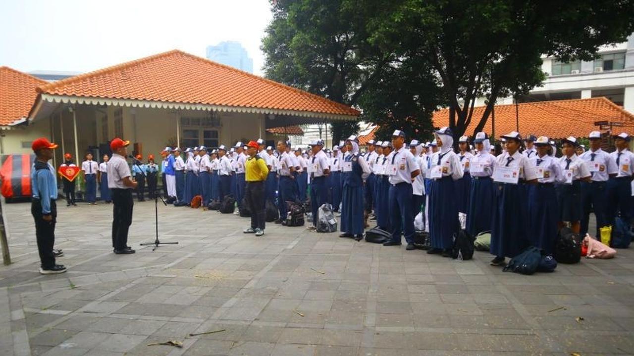 Ratusan Pelajar Adu Kemampuan di Seleksi Paskibra Gedung Joang 45 untuk HUT RI