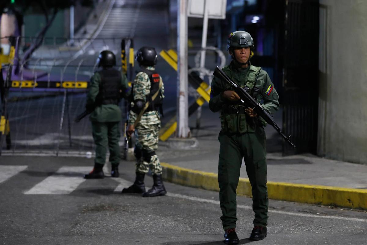 FOTO: Serangan Amerika Serikat Guncang Venezuela