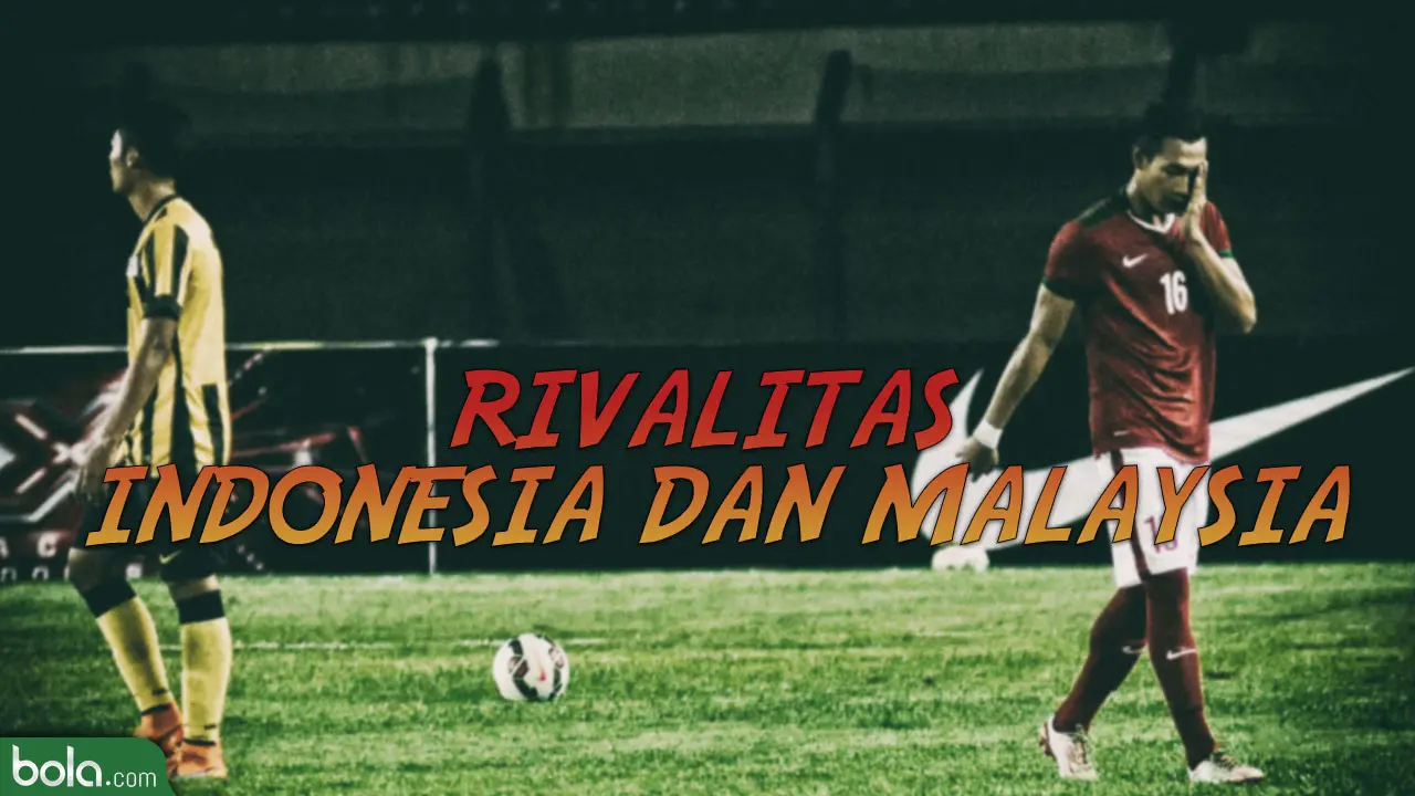 Rivalitas Indonesia dan Malaysia (Bola.com/FOTO: Helmi Fithriansyah /GRAFIS: Adreanus Titus)