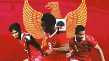 Timnas Indonesia U-20 - Arkhan Kaka, Ronaldo Kwateh, Hokky Caraka (Bola.com/Adreanus Titus)