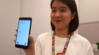 Google Pixel 2 diperlihatkan pada ajang Google Playtime 2017 di Singapura baru-baru ini. Liputan6.com/ Agustinus Mario Damar