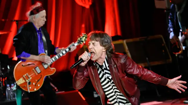 The Rolling Stones saat Peluncuran Album Hackney Diamonds