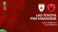 Piala AFC: Lao Toyota vs PSM Makassar. (Bola.com/Dody Iryawan)