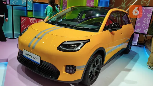 GAC AION UT di GIIAS 2025. (Liputan6.com/Muhamad Ridwan)