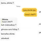 Chat netizen kenalan di Bumble (Sumber: X/Rienir123)